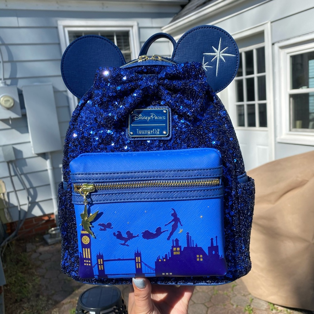 Loungefly Peter Pan MMMA mini backpack NWT